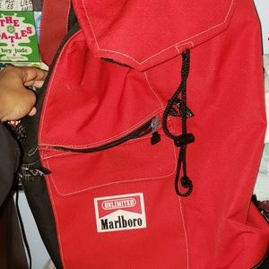 MARLBORO ADVENTURE vintage camp bag